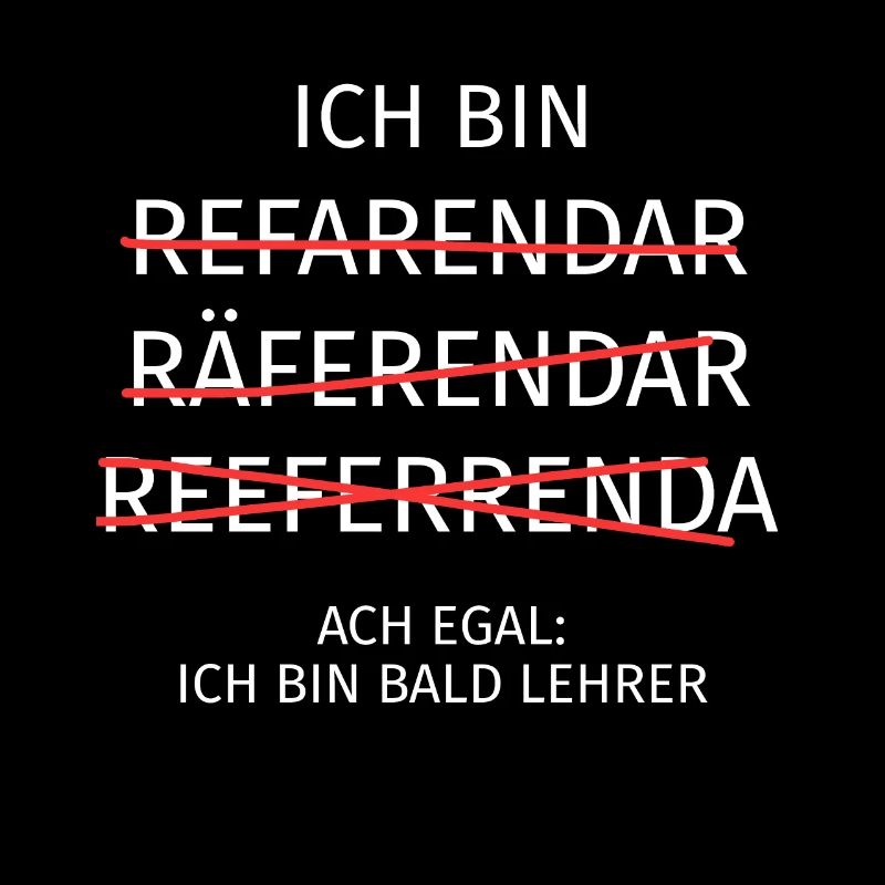 Referendar Referendarin Referendariat