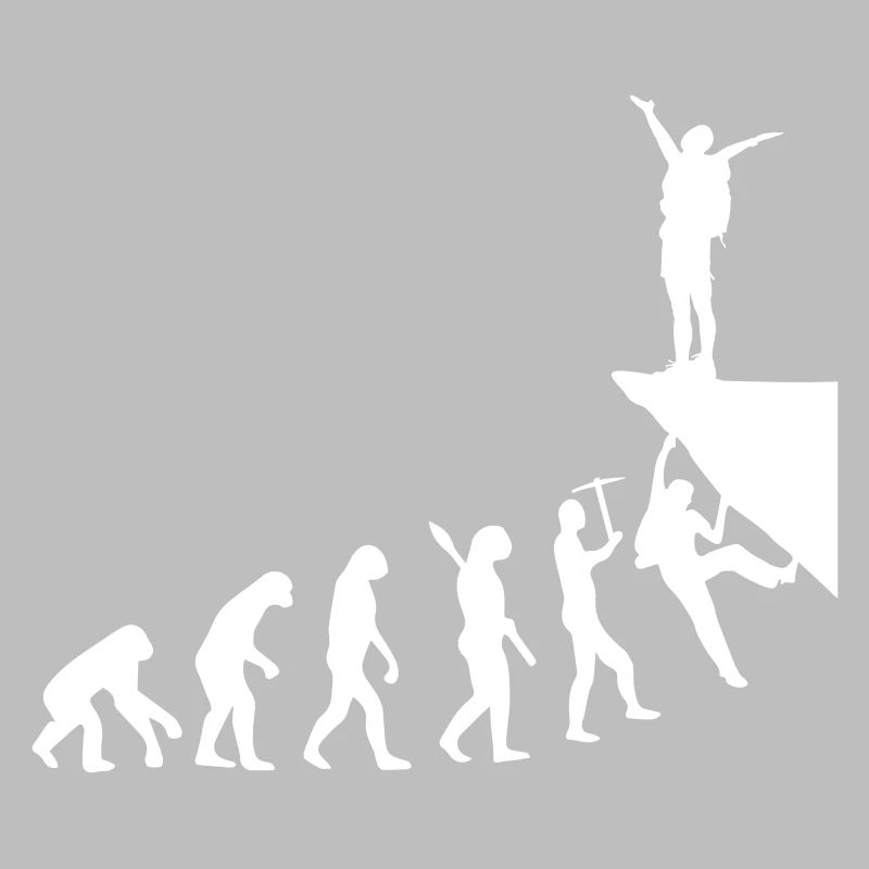 Evolution pour escalader l'alpinisme