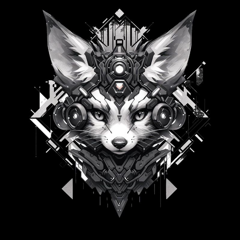Mecha Animal Tiger Wolf Fox Dino Bear Cyborg