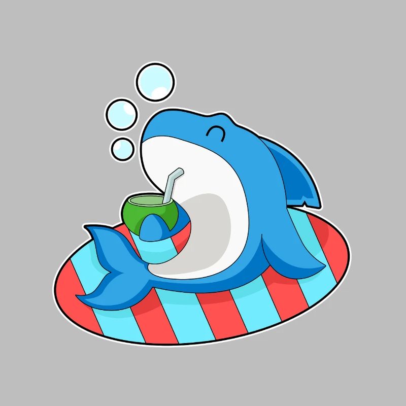 Shark Summer Coconut