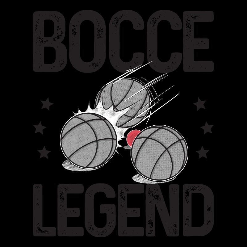 Bocce Legend Spruch Bocce Ball mit Jack Bocci