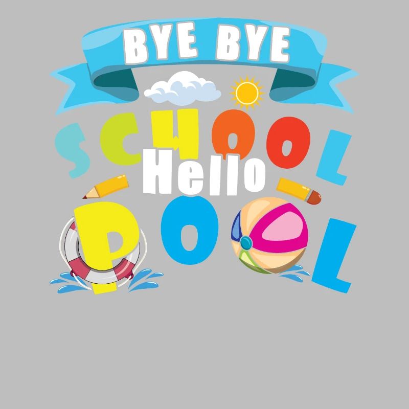 Pool Day Bye School Happy Last Class