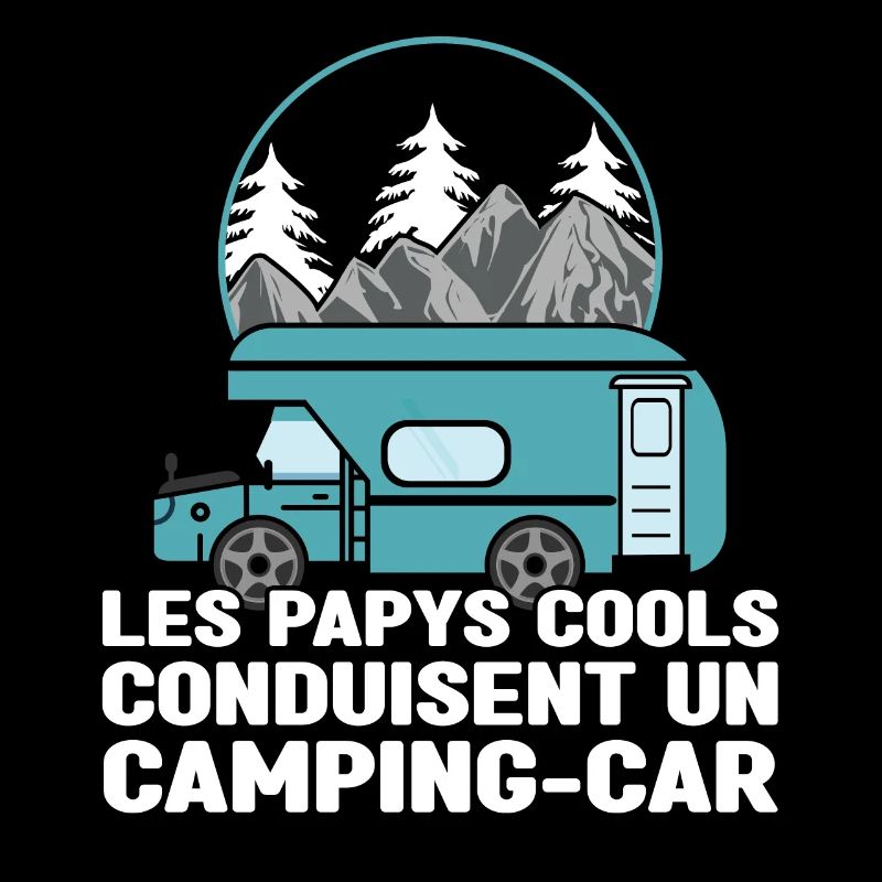 Cool Grandpas Drive Motor Home Camper Camping