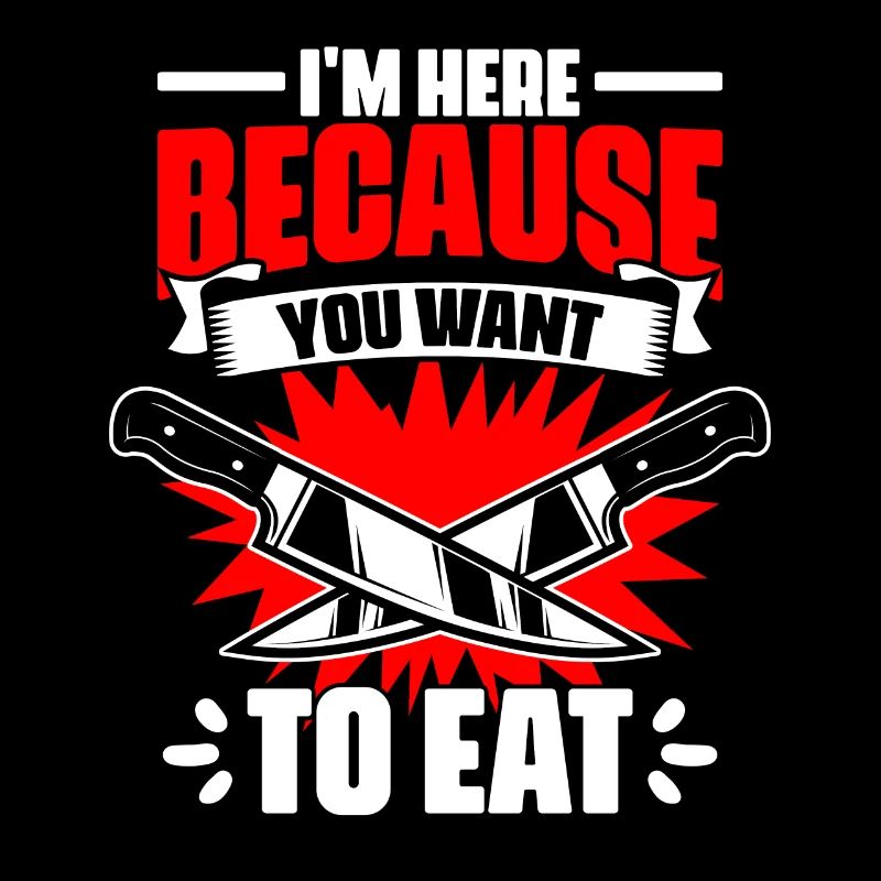 I'm here because fun culinary humor for