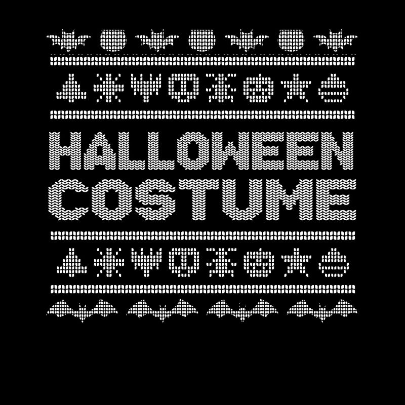 Stitch Pattern Funny Creatures Scary Halloween