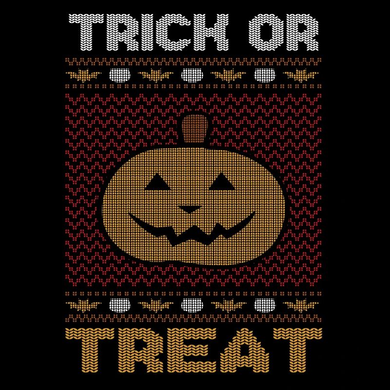 Stitch Pattern Pumpkin Creature Trick Halloween
