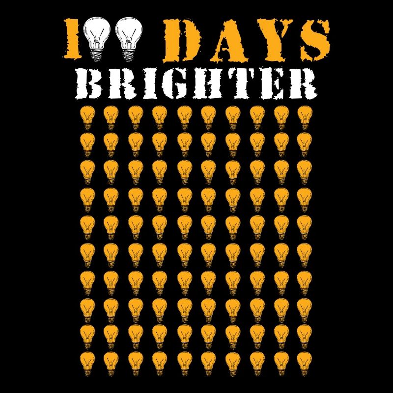 Student 100th Day Brighter 100 Days Of School