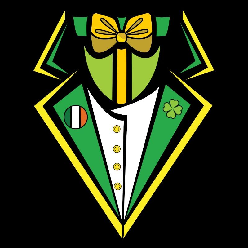 Drôle de costume Saint Paddy Shamrock Saint Patricks