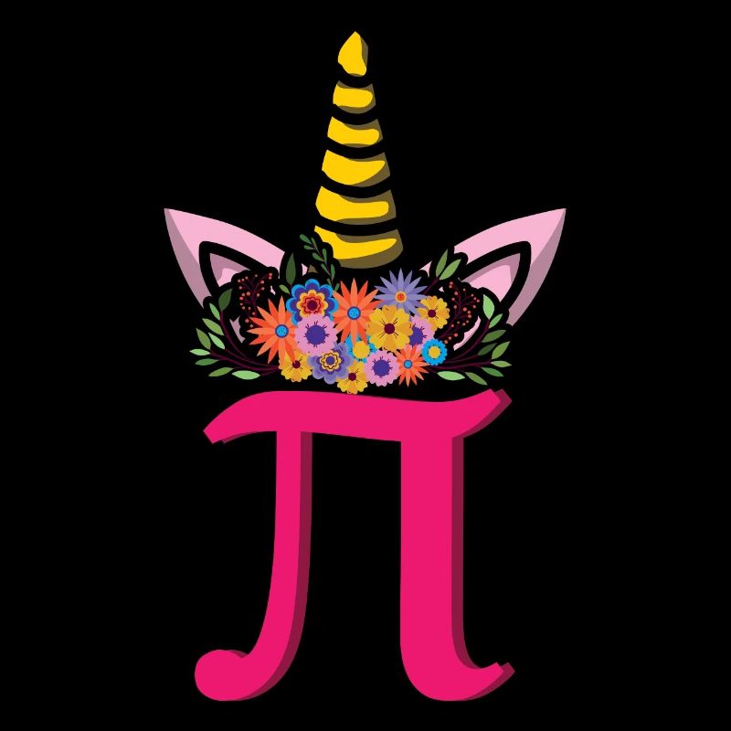 Licorne Mars Math Vacances Mathématiques Drôle Pi