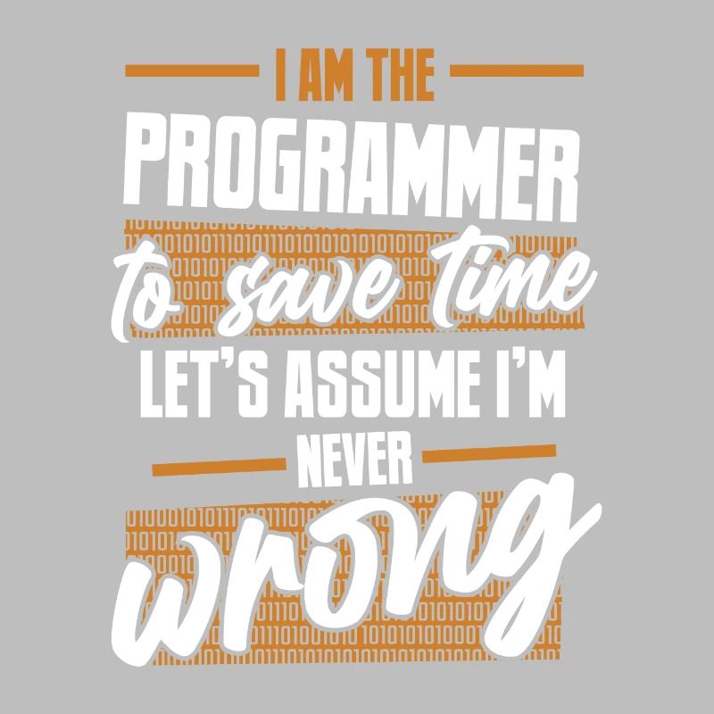 Programmeur Supposons que je ne me trompe jamais de codeur