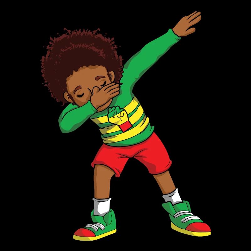 Kids Dab feiern Juneteenth Schwarze Geschichte