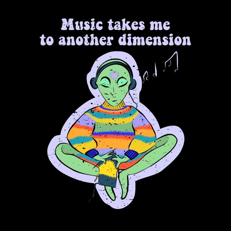 Musik Bringt Mich In Eine Andere Dimension Ufo