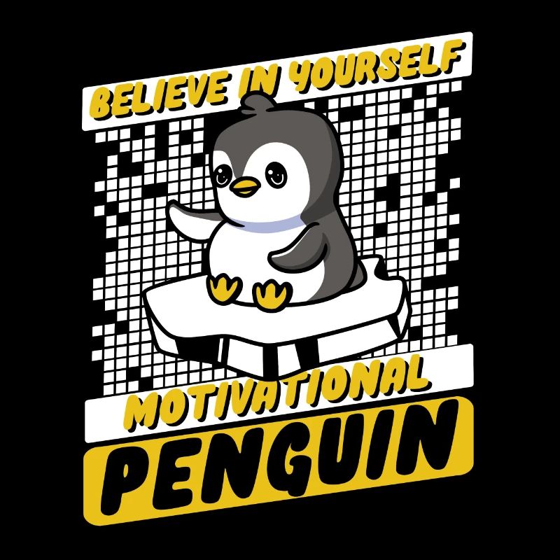 Croyez en vous Motivation Pingouin Oiseau de mer