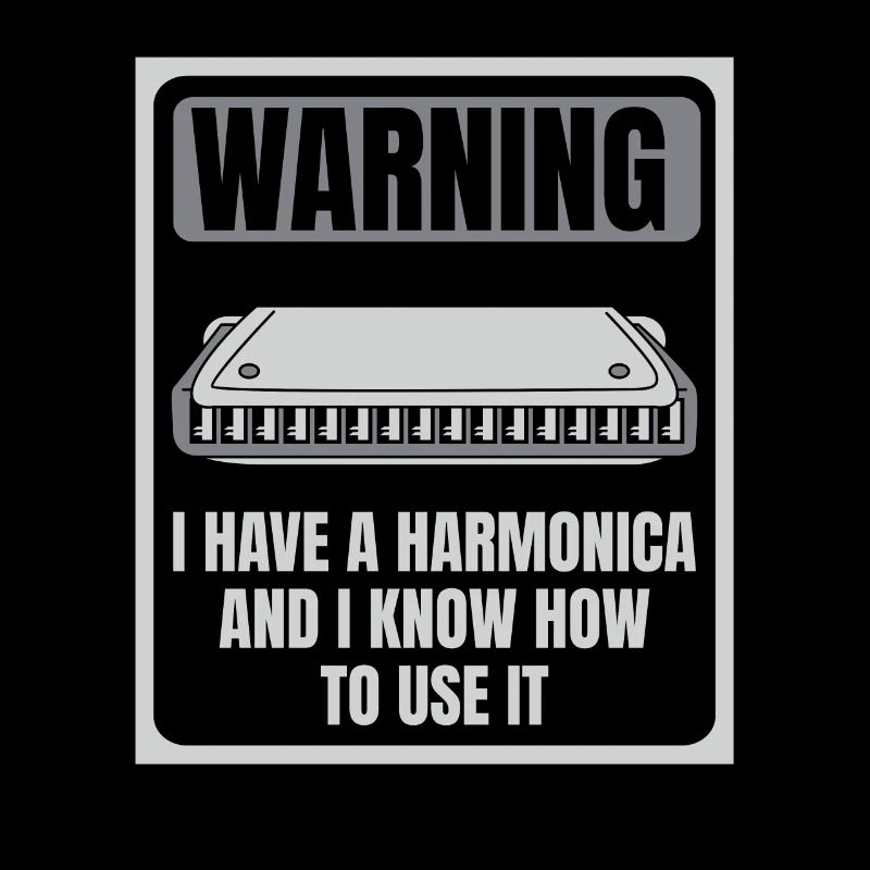J'ai un harmonica et je sais comment l'utiliser