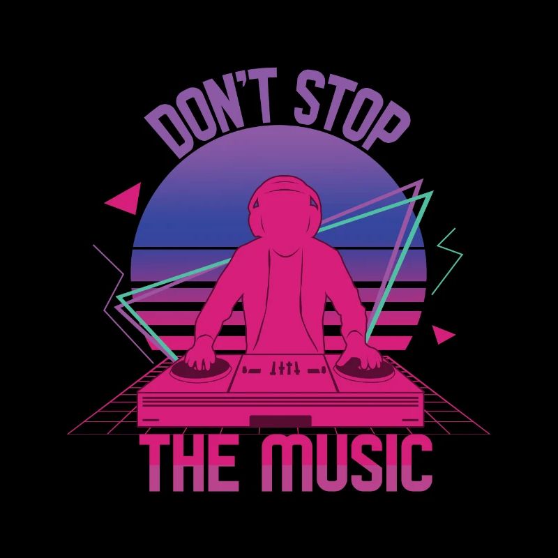Don't Stop The Music Hard Techno Dark Tekno