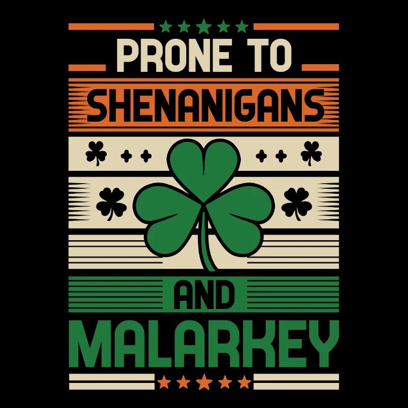 Sujet aux manigances et à la Saint-Patrick de Malarkey