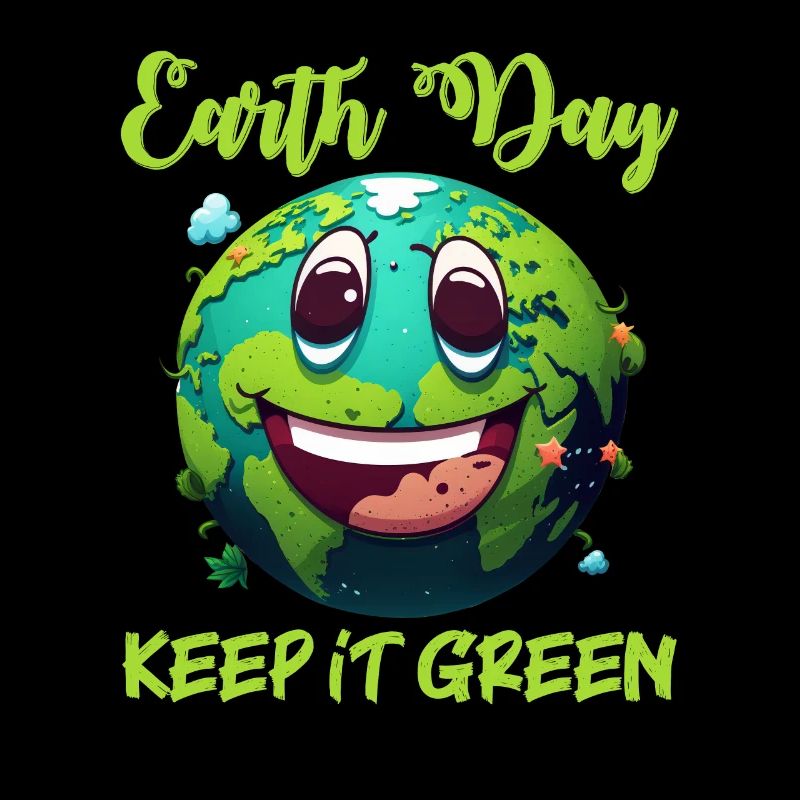 Keep it Green Save the Earth Environmental Love
