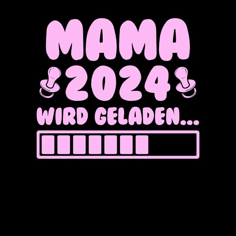 Mama loading 2024 werdende Mama Babyparty 2024