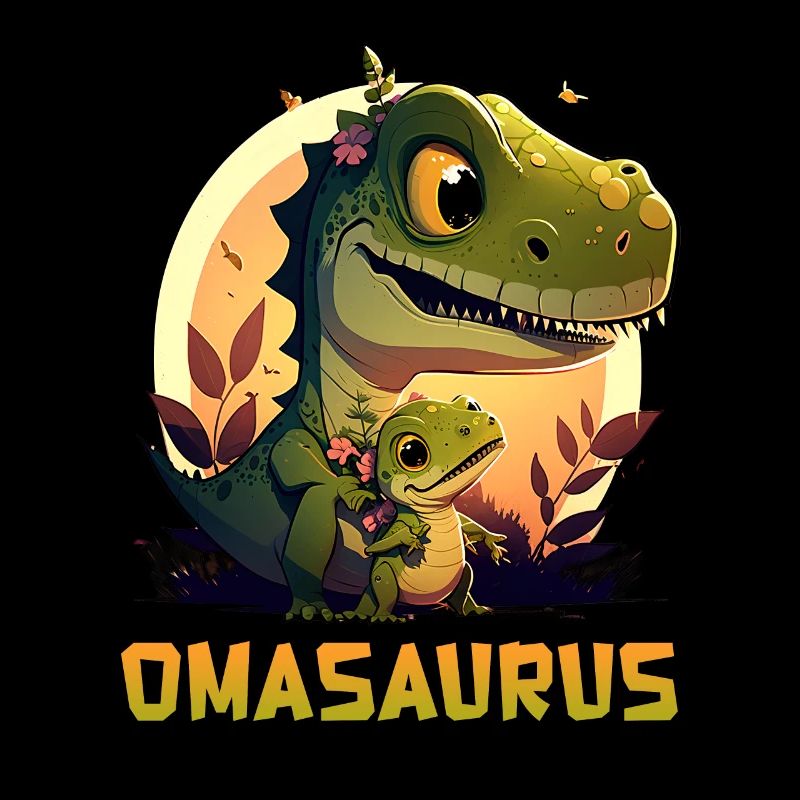Omasaurus Muttertag Grandma Mama Tag Oma