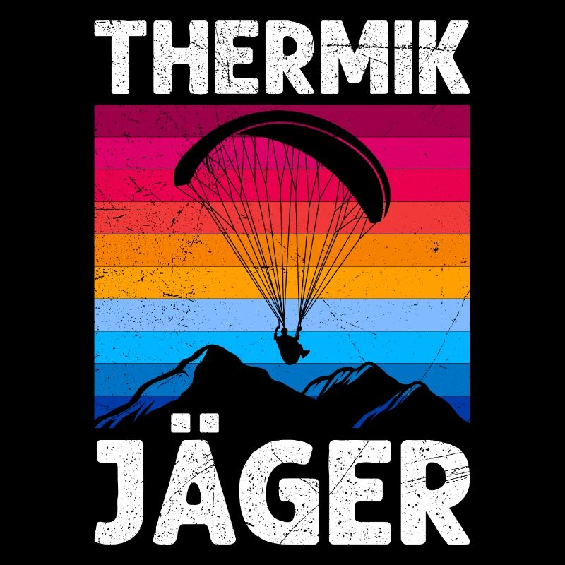 Thermik Jäger Gleitschirmflieger Pilot