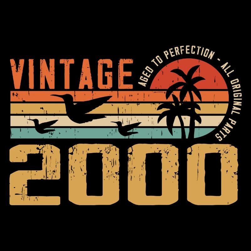 Vintage 2000 Anniversary Gift - Vintage 2000