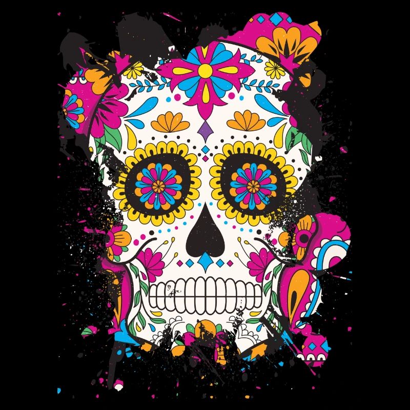 Zuckerschädel Dia de Los Muertos