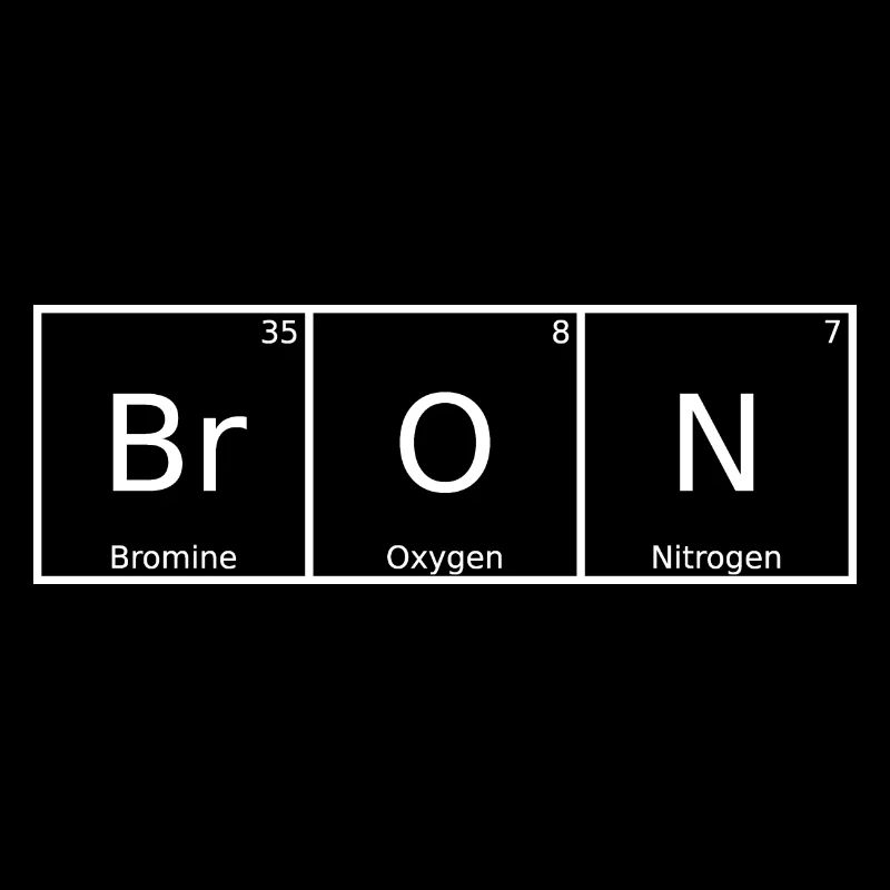 Bron Nom Prénom Chimie Éléments du tableau périodique