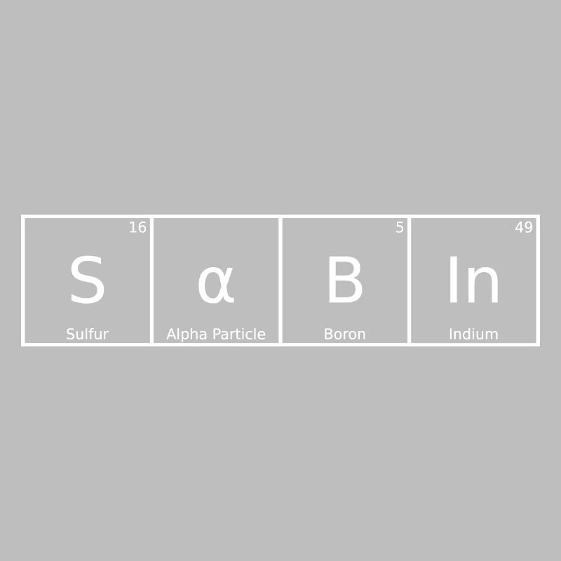 Sabin Name First Name Chemistry Periodic Table Elements