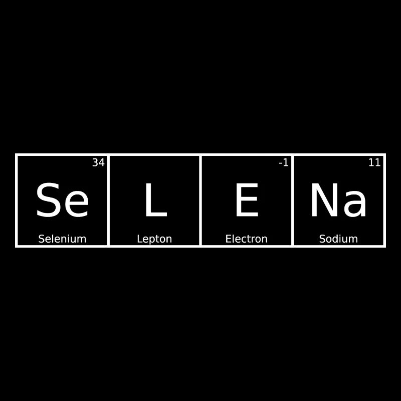 Selena Surname First Name Chemistry Periodic Table Elements
