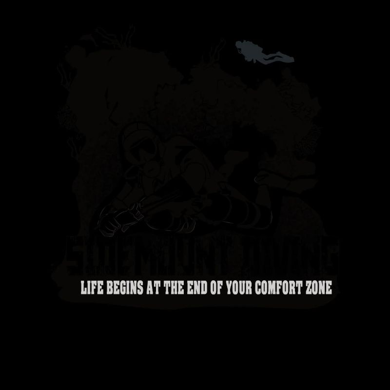 Sidemount Diving Reef Fin de la zone de confort