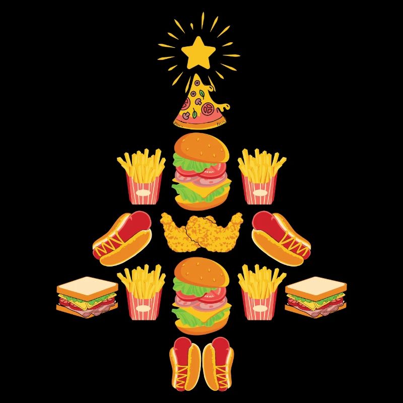 Fast Food Christmas Tree