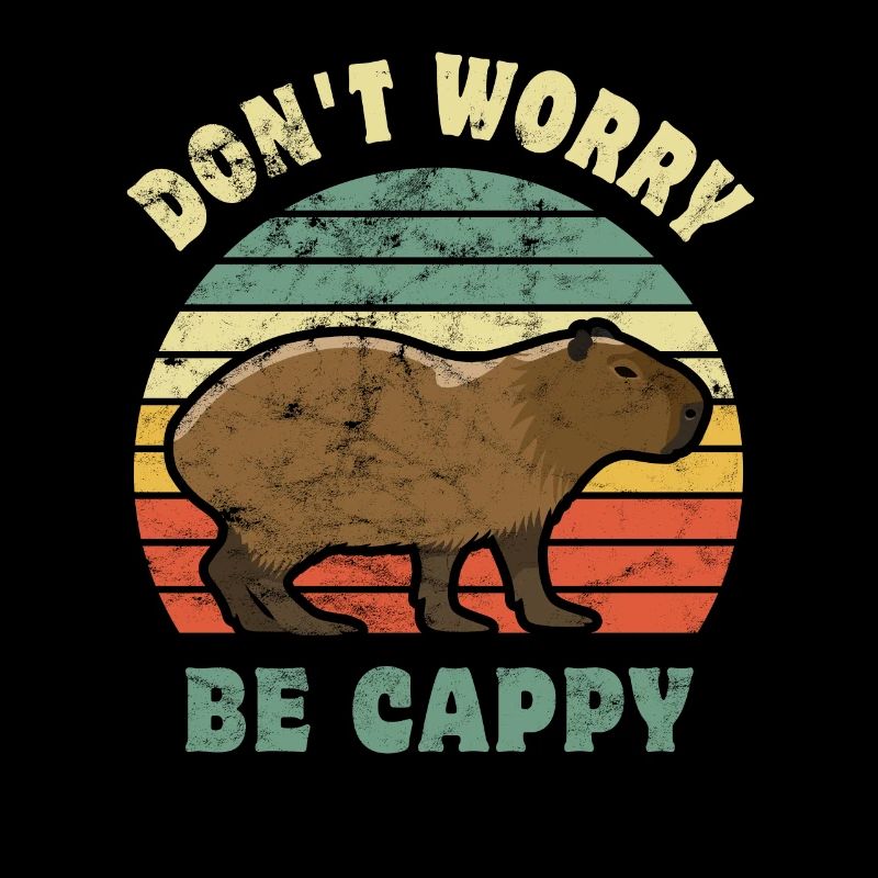 Ne vous inquiétez pas, soyez Cappy - Capybara