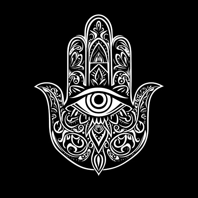 Hamsa - Main de Fatima - Protection et bénédiction