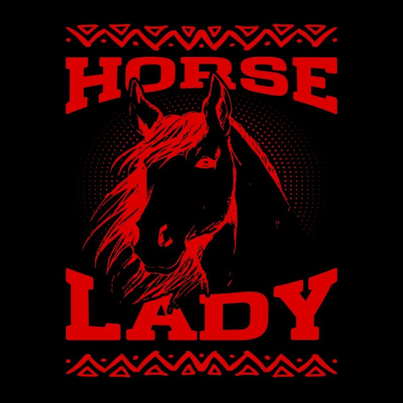 Dame du cheval