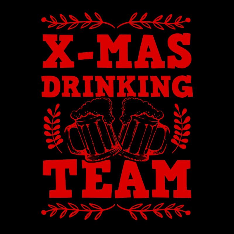 L’équipe de consommation d’alcool de Noël