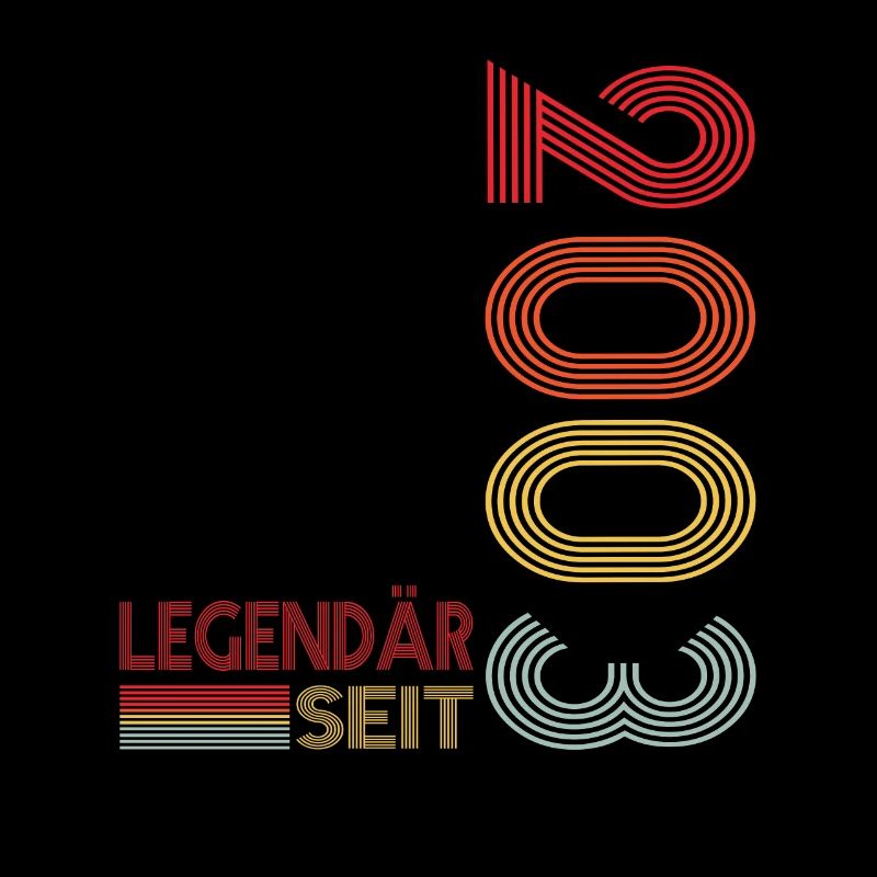 Geburtstag Geboren 2003 Mann Legendär seit 2003