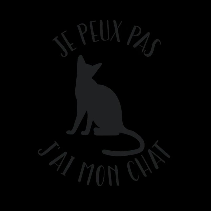 Je peux pas j'ai mon chat