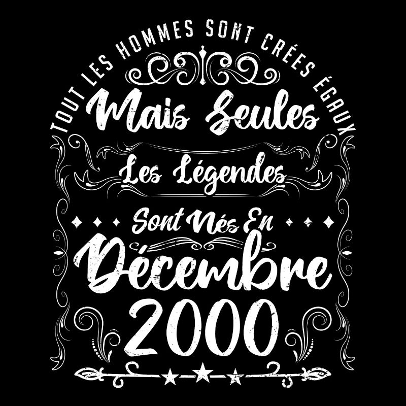 Les Légendes Sont Nés En Décembre 2000
