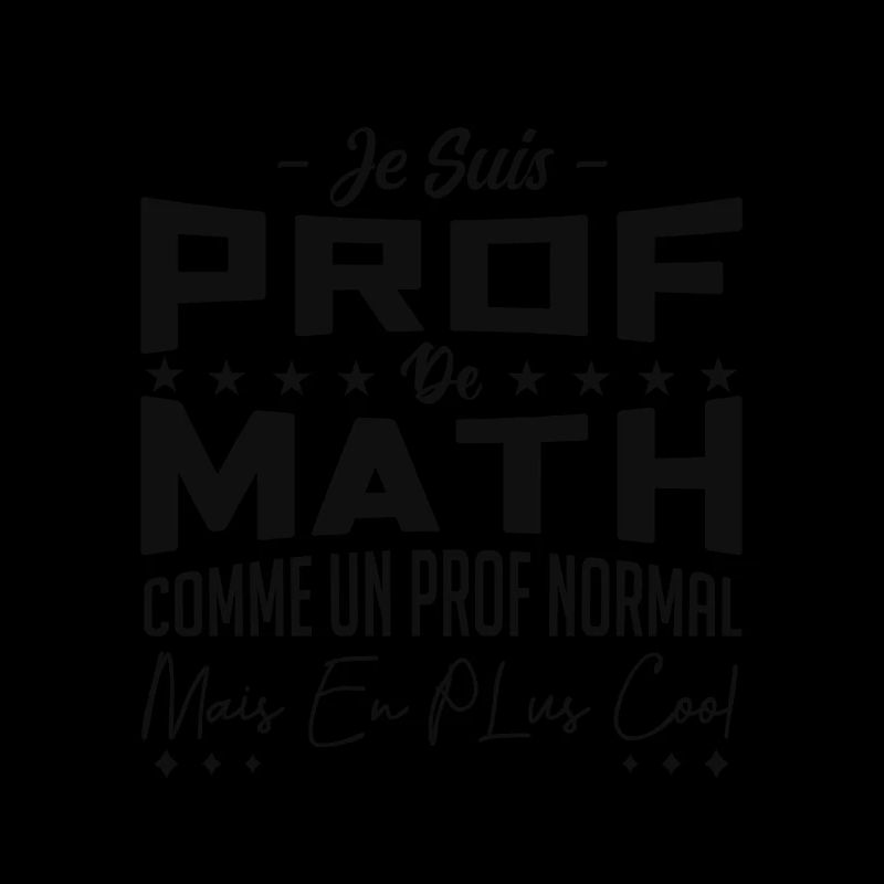 PROF DE MATHS