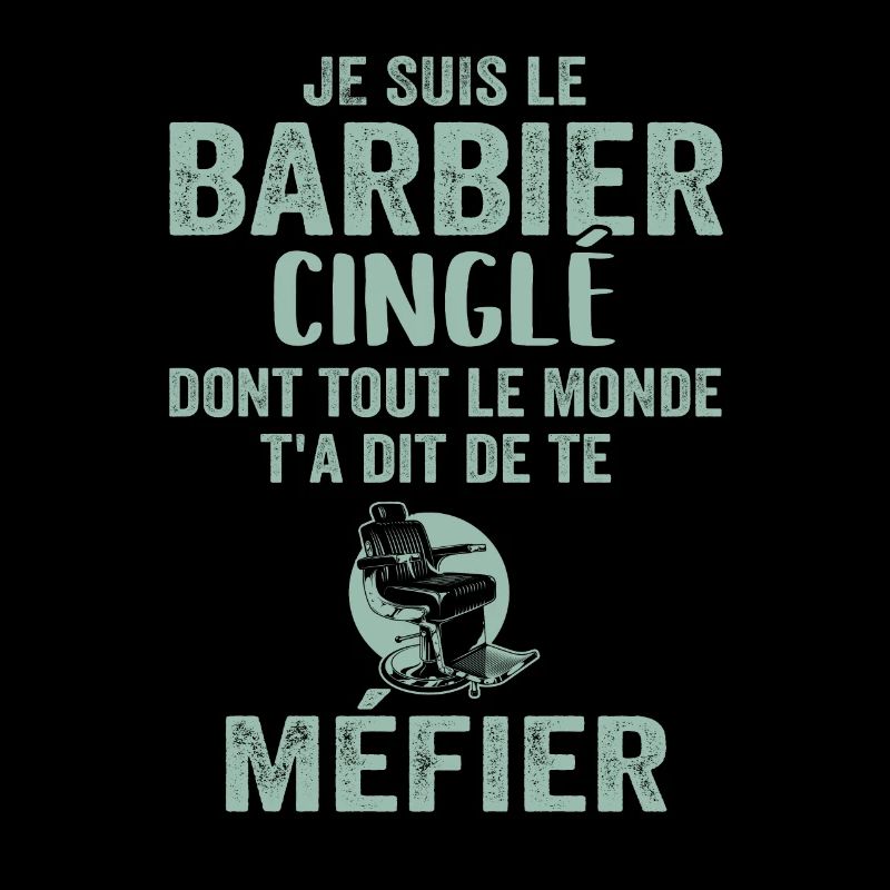 Coiffeur Barbier, Métier Coiffure, Barbe, Cadeau