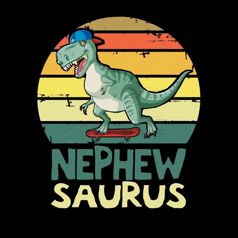 Neffe T Rex Dinosaurier Neffe Saurus Familie