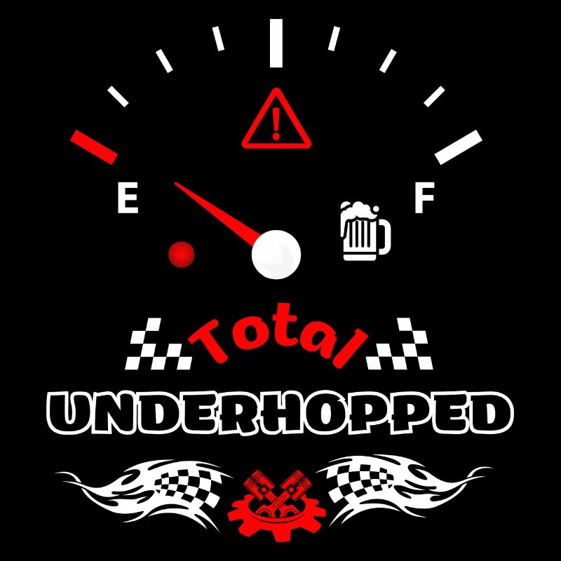 Total Unterhopft Bier Tank Display Tacho