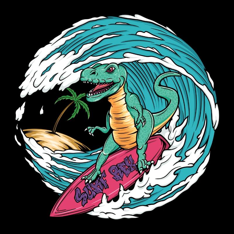 Surf T-Rex
