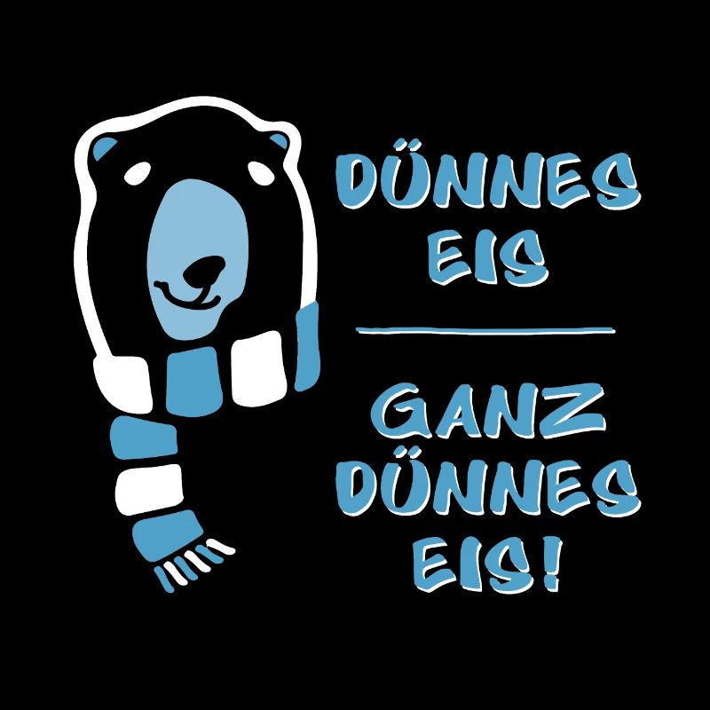 Dünnes Eis - ganz dünnes Eis