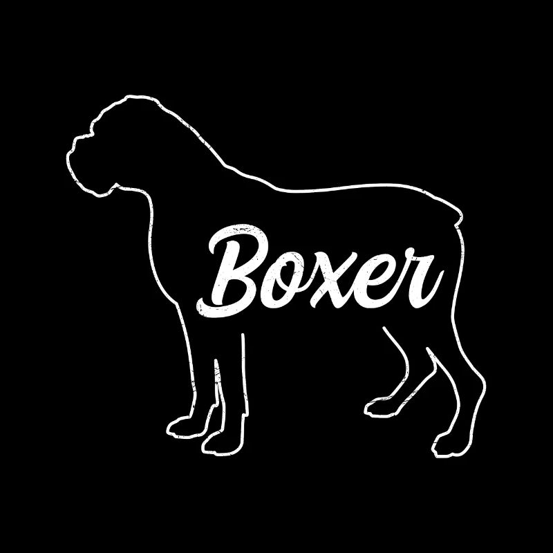 Deutscher Boxer Hundebesitzer BOXER Hund