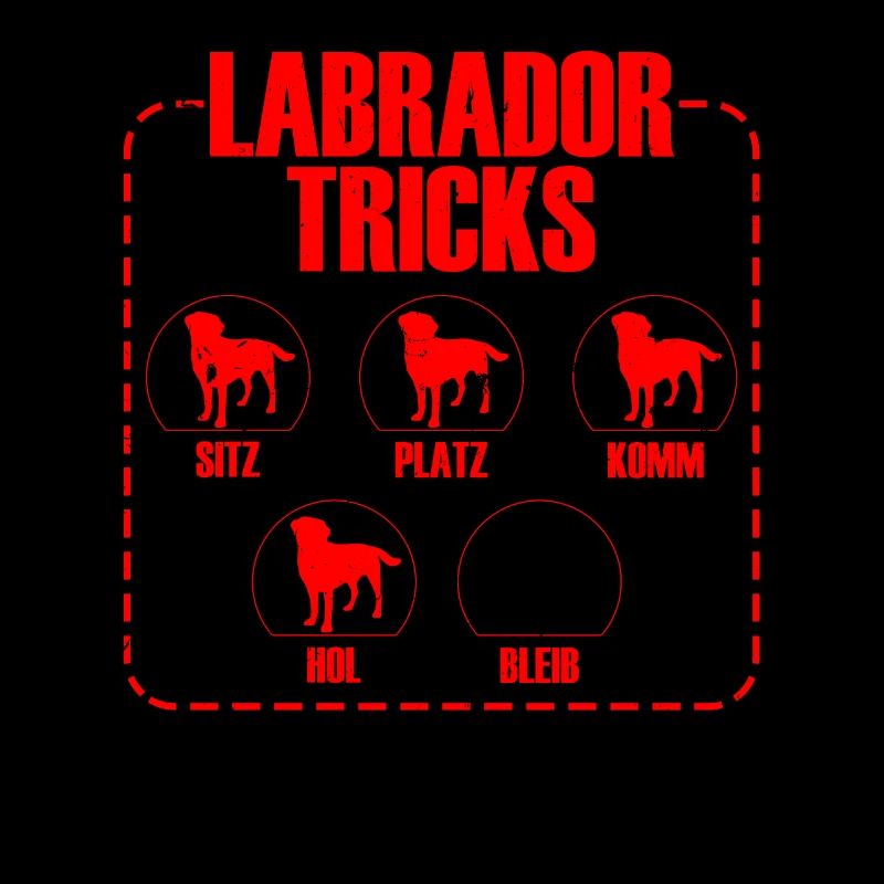 LABRADOR TRICKS Lustig Labrador Retriever Hund