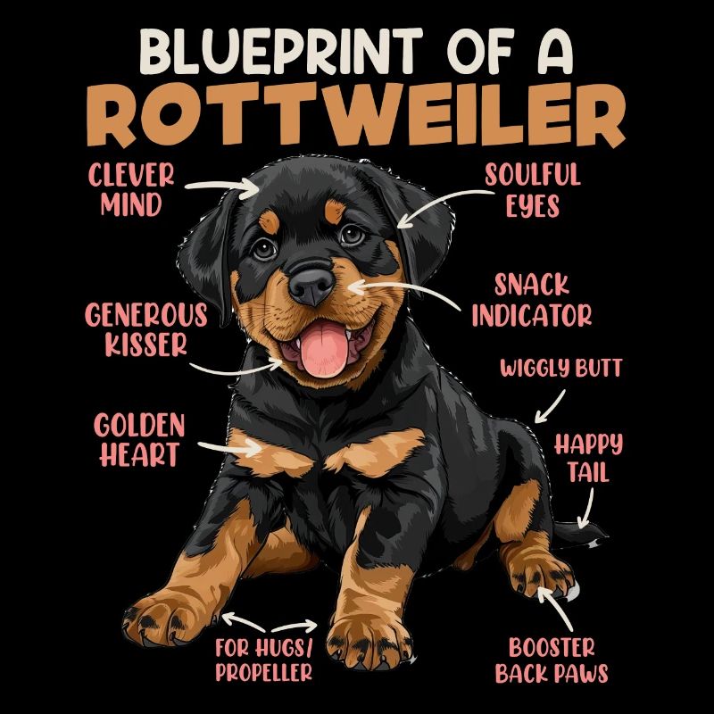 Rottie PLAN D’UN PROPRIÉTAIRE DE ROTTWEILER Drôle