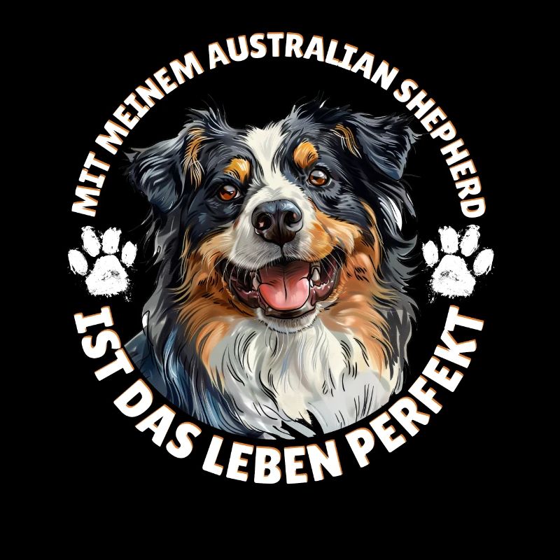 Aussie MIT AUSTRALIAN SHEPHERD IST DAS LEBEN