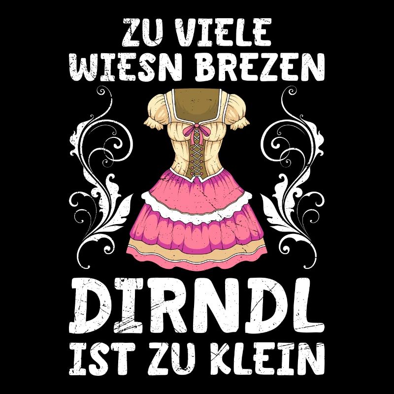 Dirndl zu klein Trachtenshirt Damen Trachten Dirndl