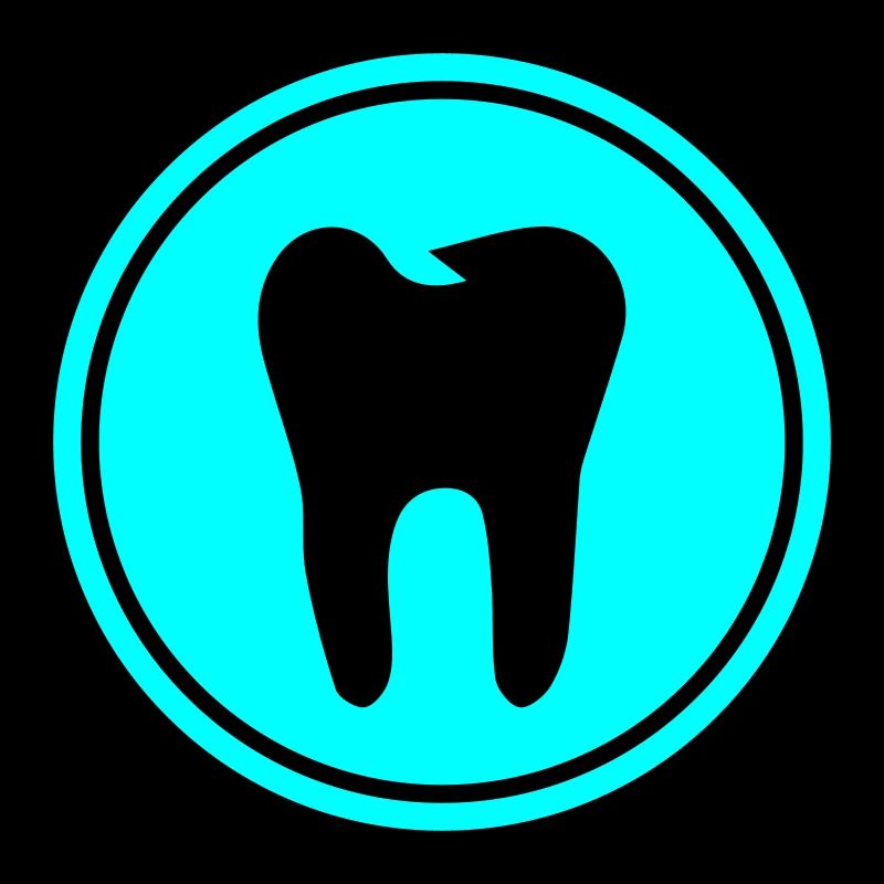 Symbole de l’icône de dent
